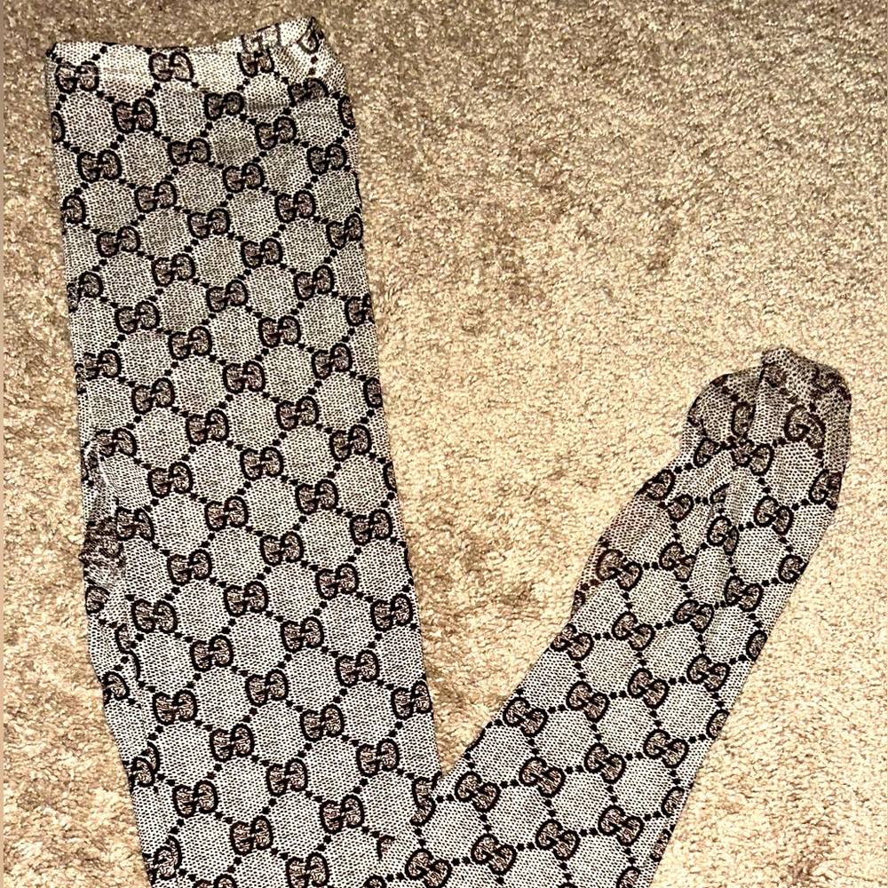 GG Monogram Logo Tights